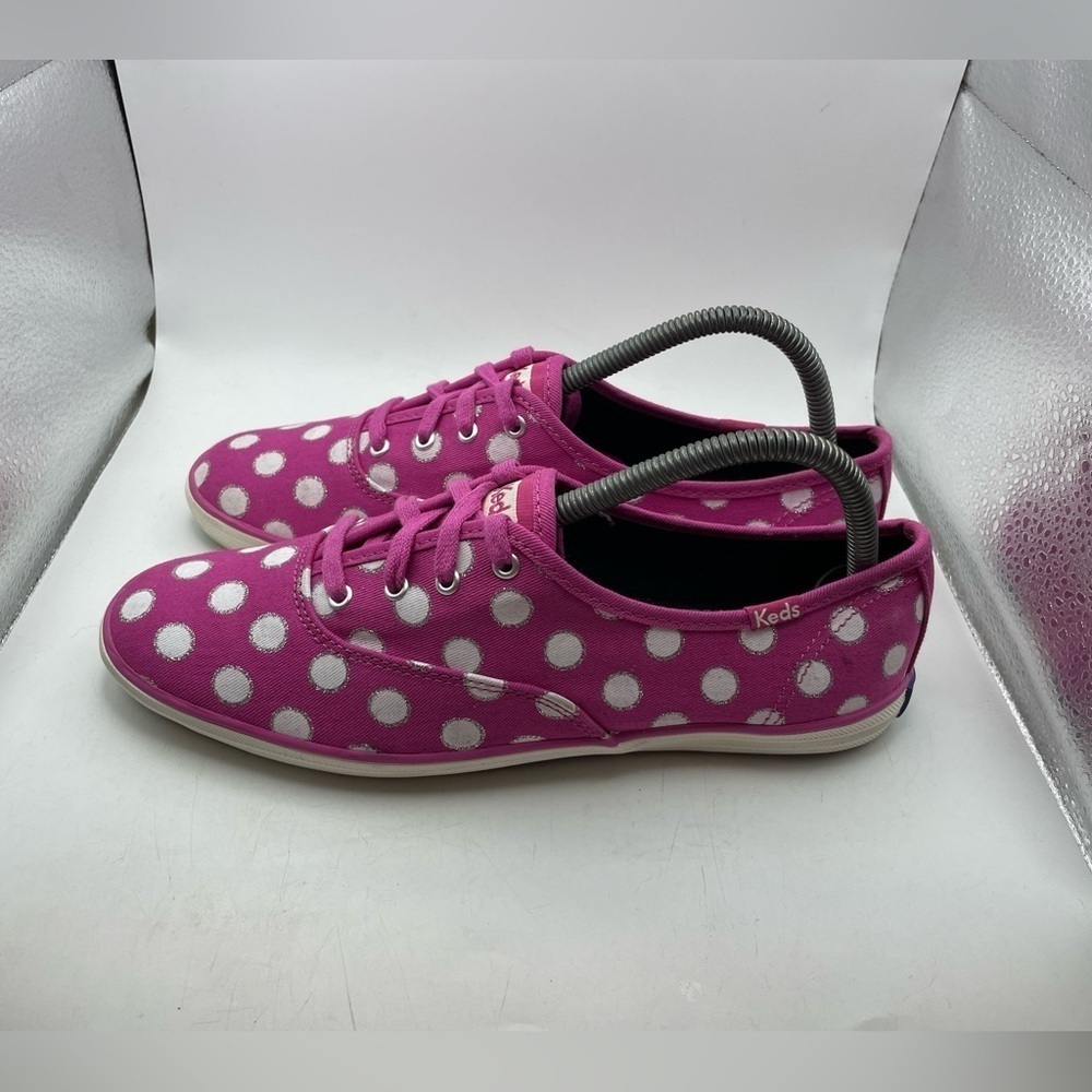 Keds Champion polka dot purple sneakers size 8.5